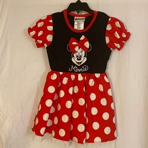 Disney Parks official Minnie Mouse dress for girls. Size XXS or 2-3 years